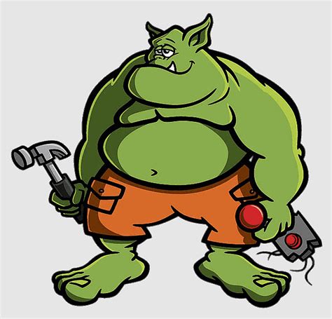 Ogre Shrek Orc Character Design Flickr Troll Tortoise Model