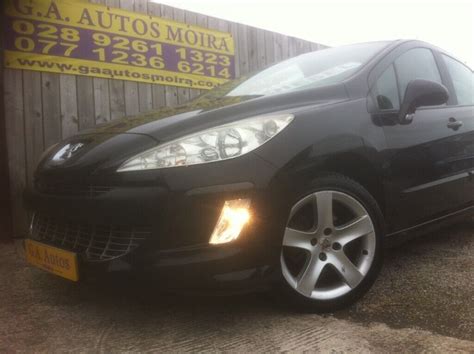 2010 Dec Peugeot 308 S 9 Panther Pearl Black Bargain Sale In