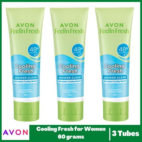 Avon Feelin Fresh Cooling Fresh Quelch 60g 3 Tubes Lazada Ph