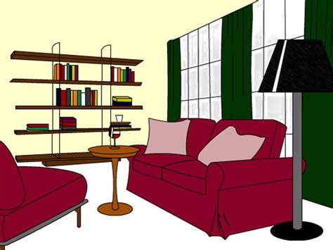 Cartoon Living Room By Bozar3000 On Deviantart