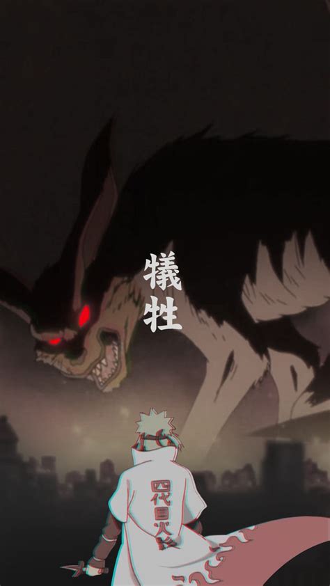 Download naruto kurama wallpaper iphone for desktop or mobile device. Here's a Minato vs Kamura (9 tails) wallpaper, I hope you ...