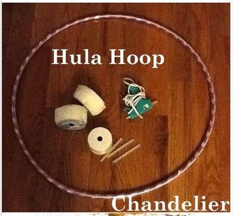 Diy Hula Hoop Chandelier 😊 Trusper