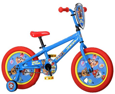 Nickelodeons Paw Patrol Chase Bicycle 12 Inch Wheels Ages 4 Blue