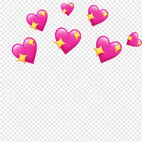 Heart Emoji Sticker Emoji Domain Emoticon Line Pink Yellow Text