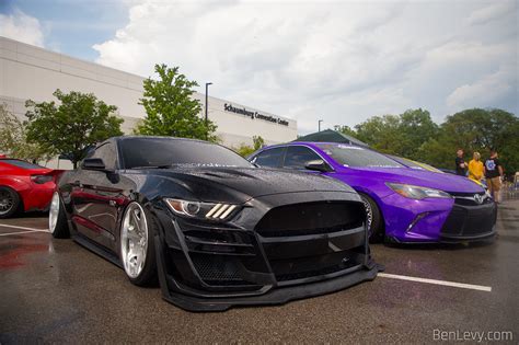 Bagged S550 Mustang At Tuner Evolution