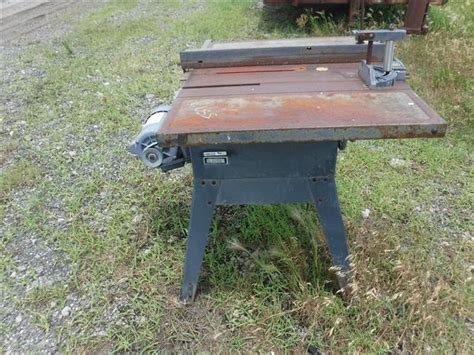 Craftsman Model 113 298240 10 Table Saw Bigiron Auctions