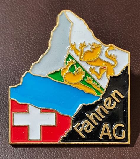 R699 Pin Schweiz Matterhorn Mit Thurgau Wappen Fahnen AG Kaufen