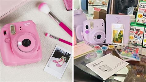 Get Picture Perfect With An Alluring Lovely Pink Polaroid Camera