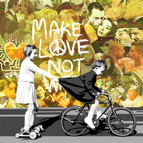 Famous Couples Make Love Not War Collages Par Annejole Jacobs De