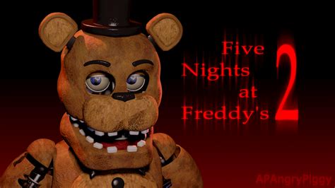 Five Nights At Freddys 2 Logo By Apangrypiggy On Deviantart