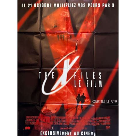 Affiche De Film Française De X Files 120x160 Cm Def