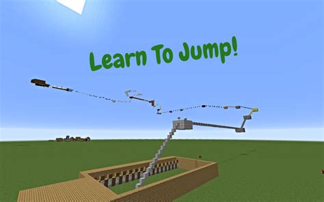 Learn To Jump Parkour Map Maps For Minecraft Free Download