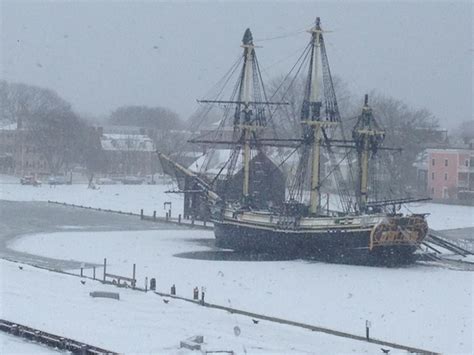Community Tall Ship Friendship In The Snow