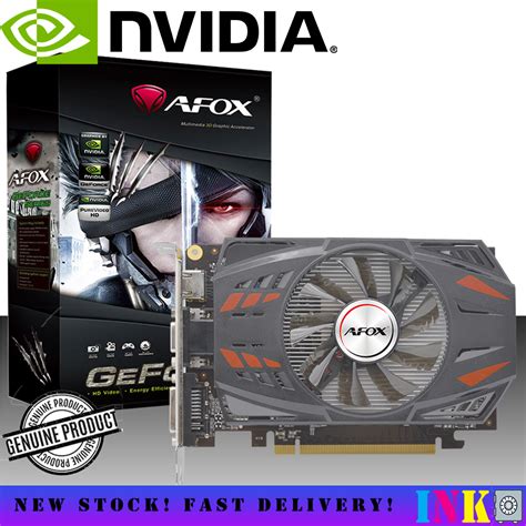 Nvidia Geforce Afox Gt 730 Gt730 4gb Ddr5 128 Bits Video Card 4 Gb