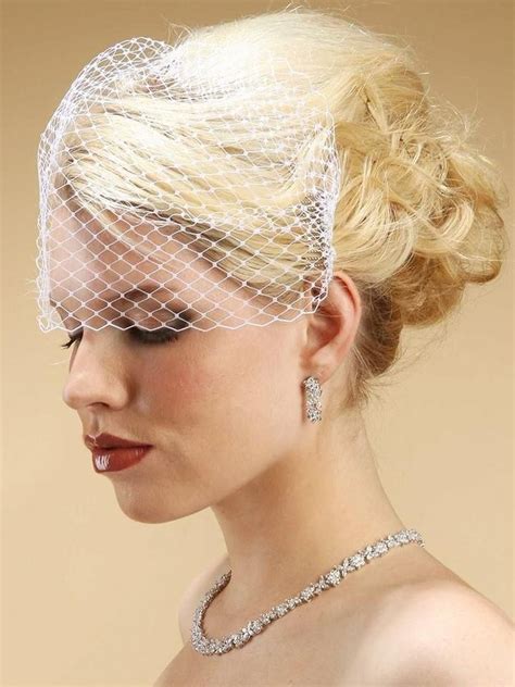 This Lovely French Netting Birdcage Veil Is A Best Selling Accessory