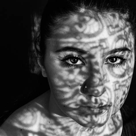 I Created This Series Of Shadow Portraits For My Photography Class Using Direct Sunlight On A