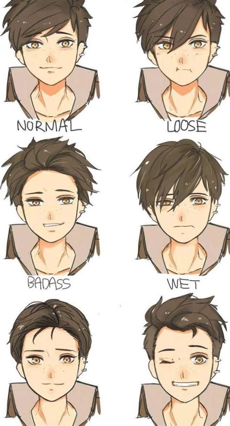 Anime Hairstyles Male Princecanary How To Draw Hair Drawing Male