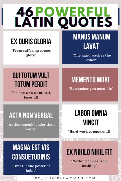 46 Powerful Latin Phrases To Actually Boost Your Life And Sound Smart