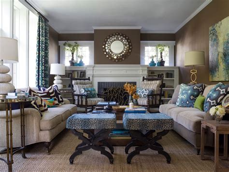 25 Teal And Brown Living Rooms Coordination And Inspiration