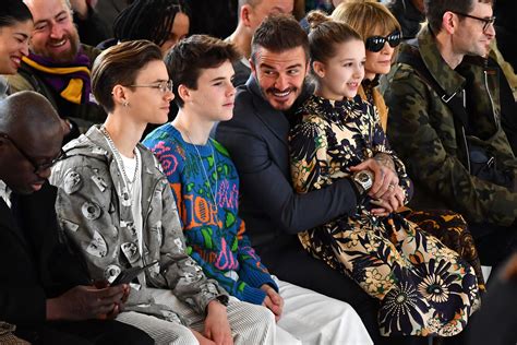 David beckham joins lunaz as an investor, a company who represent the very best of british technology. Beckham family hits the London Fashion Week FROW for ...