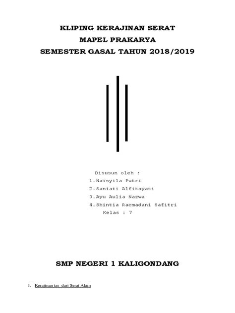 √ 16+ Contoh Sampul Kliping Smp - ONPOS