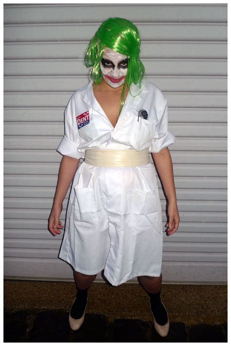 Female joker cosplay in 2019. Heath Ledger Joker Nurse Costume. Get more #costume and # ...