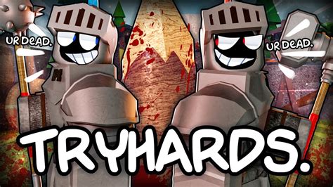 Tryhards On Combat Warriors Roblox Combat Warriors Youtube