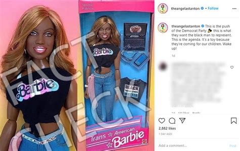 Fact Check A Black Trans Barbie Doll Is Not A Mass Produced Toy It S One Of A Kind