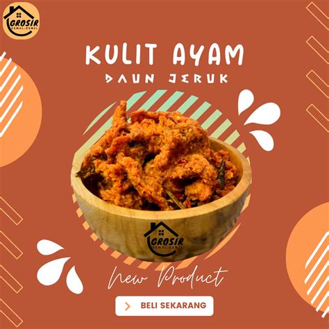 Jual 500 Gr Kulit Ayam Krispi Original Daun Jeruk Pedas Daun Jeruk Shopee Indonesia