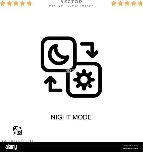 Night Mode Icon Simple Element From Digital Disruption Collection