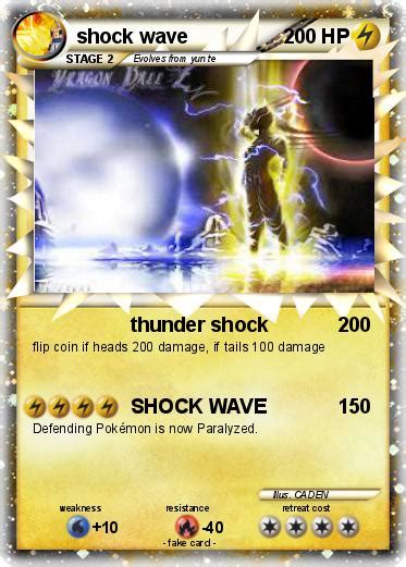 Pokémon Shock Wave 28 28 Thunder Shock My Pokemon Card
