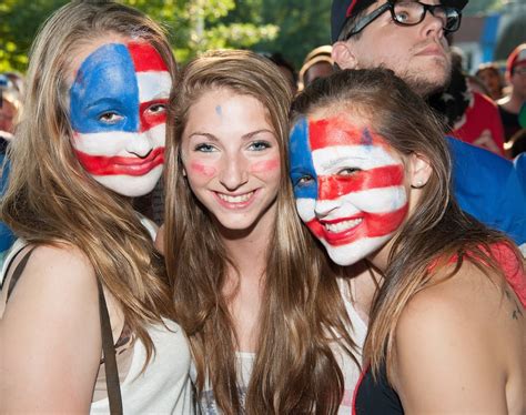 Lots Of Face Paint Us Fans Celebrate First World Cup Win Pictures Popsugar Celebrity Photo 4