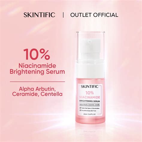 Jual Skintific 10 Niacinamide Brightening Serum 20ml Shopee Indonesia