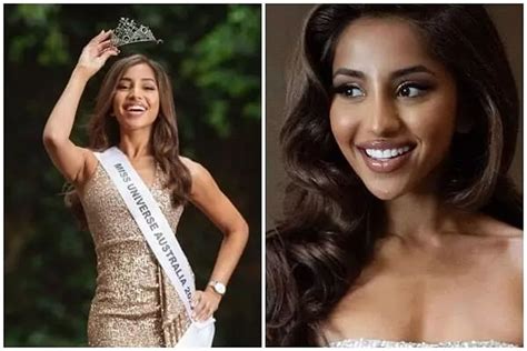 Indian Origin Beauties Rule The Pageant World Maria Thattil Crowned Miss Universe Australia