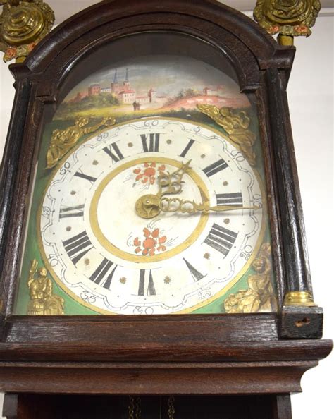 Lot Early 17th C Dutch Wag On The Wall Clock