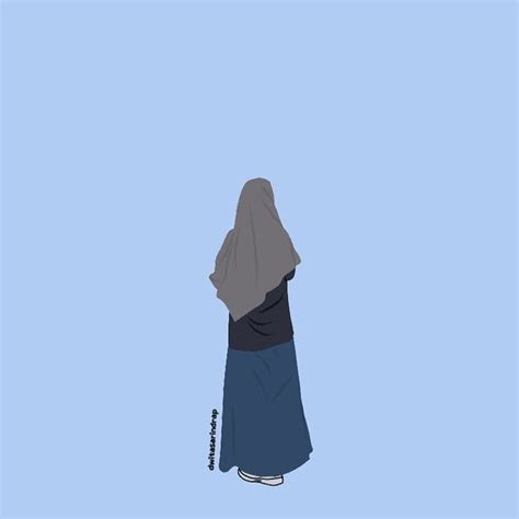 Kartun Muslimah Berjilbab Syari Newstempo