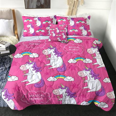 Unicorn Comforter For Twin Full Queen And King Size Bed Unilovers