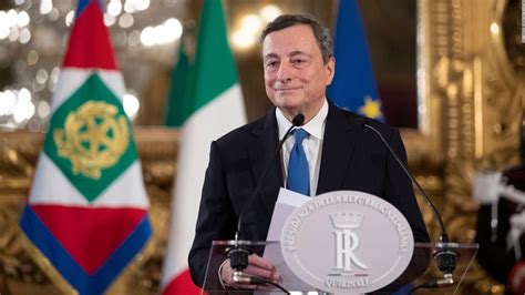 Mario Draghi Is Named Italy S New Prime Minister Announces A Political