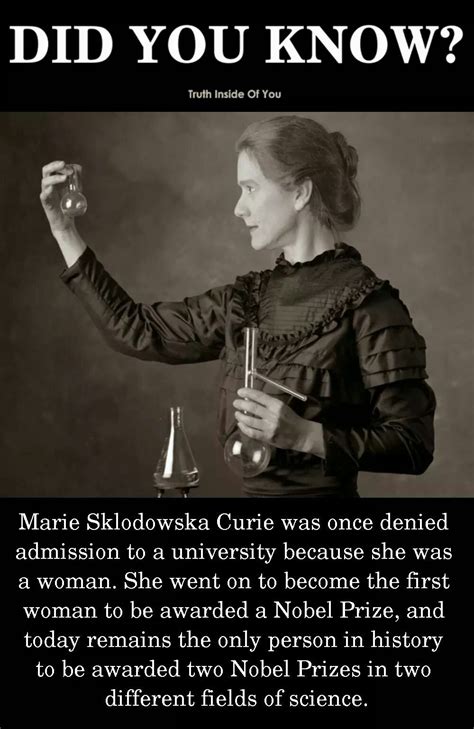 marie curie history facts inspirational people fun facts