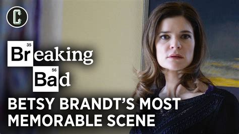 Betsy Brandt Calls This Breaking Bad Scene One Of The Best She’s Ever Shot In Her Life Youtube