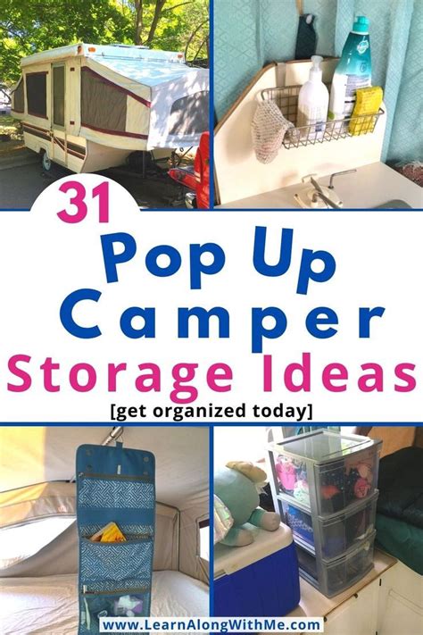 31 Proven Pop Up Camper Storage Ideas For 2022 In 2022 Pop Up