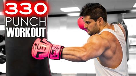 330 Punch Workout Challenge Build Muscle Speed Power Heavy Bag