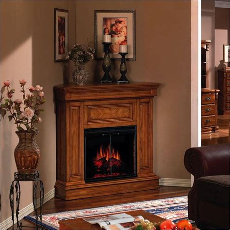 Corner Electric Fireplace Suitable Small Rooms Jhmrad 98906
