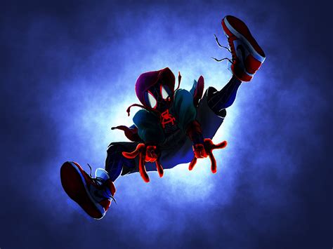 Miles Morales En Spider Man Un Nuevo Universo Fondo De Pantalla 4k Hd