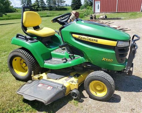 John Deere X540 Multi Terrain Lawn Tractor Sherwood Auctions