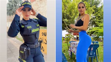 Detengan Todo La Polic A M S Sexy De Colombia Enciende Las Redes Con