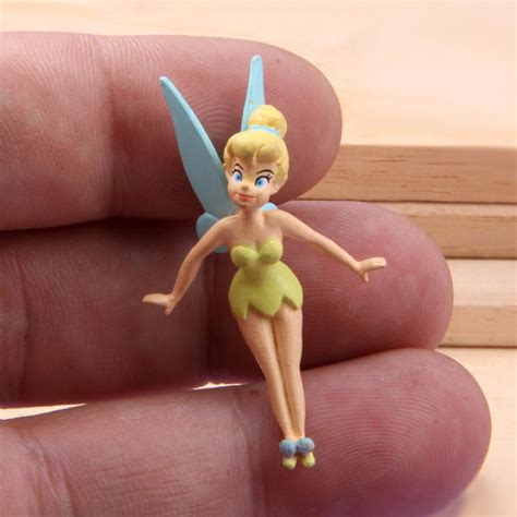 Hot 4cm Tinker Bell Fairy Figures Toys Cute Diy Resin Craft Tinkerbell Fairy Action Figure Toys