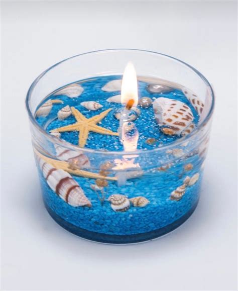 Decorative Ocean Scented Handmade Candle Etsy