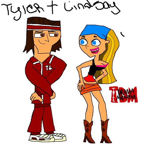 Lindsay And Tyler Total Drama Island Fan Art 16716152 Fanpop