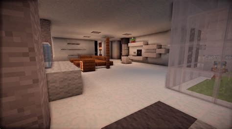 Modern House In Hypixel Creative Server Using Defaul Texture Pack 120